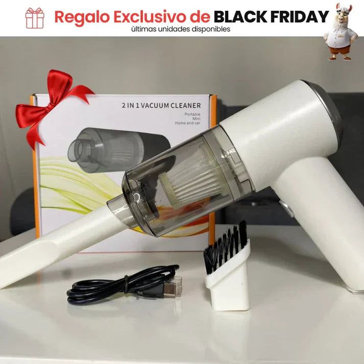 COMBO: Hidrolavadora + (Aspirador Portátil + Doble Batería + Maletín)